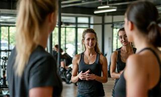 L’équipe Énergie Fit en action dans la salle